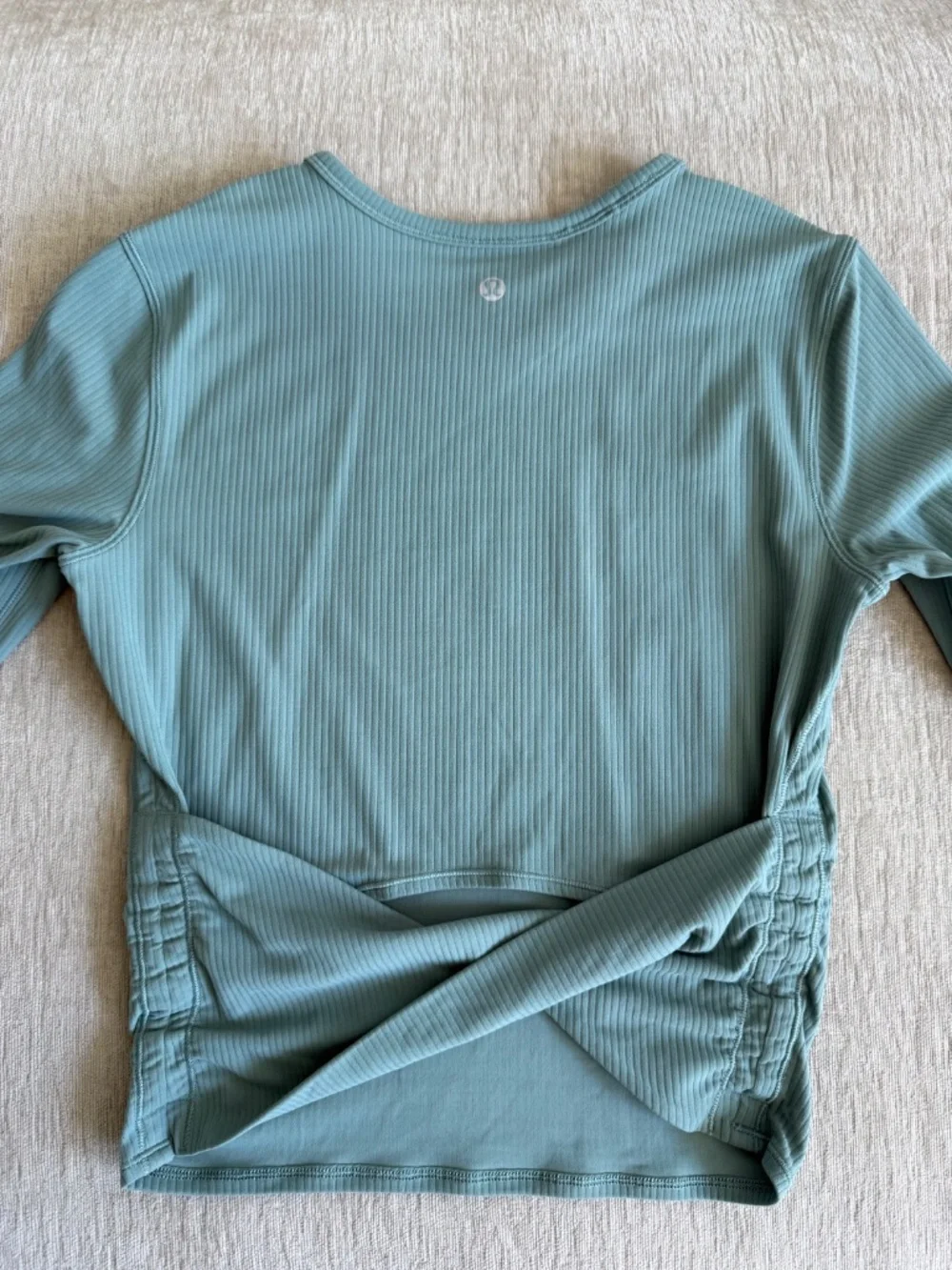 Lululemon All It Takes Back-Twist Ribbed Long Sleeve